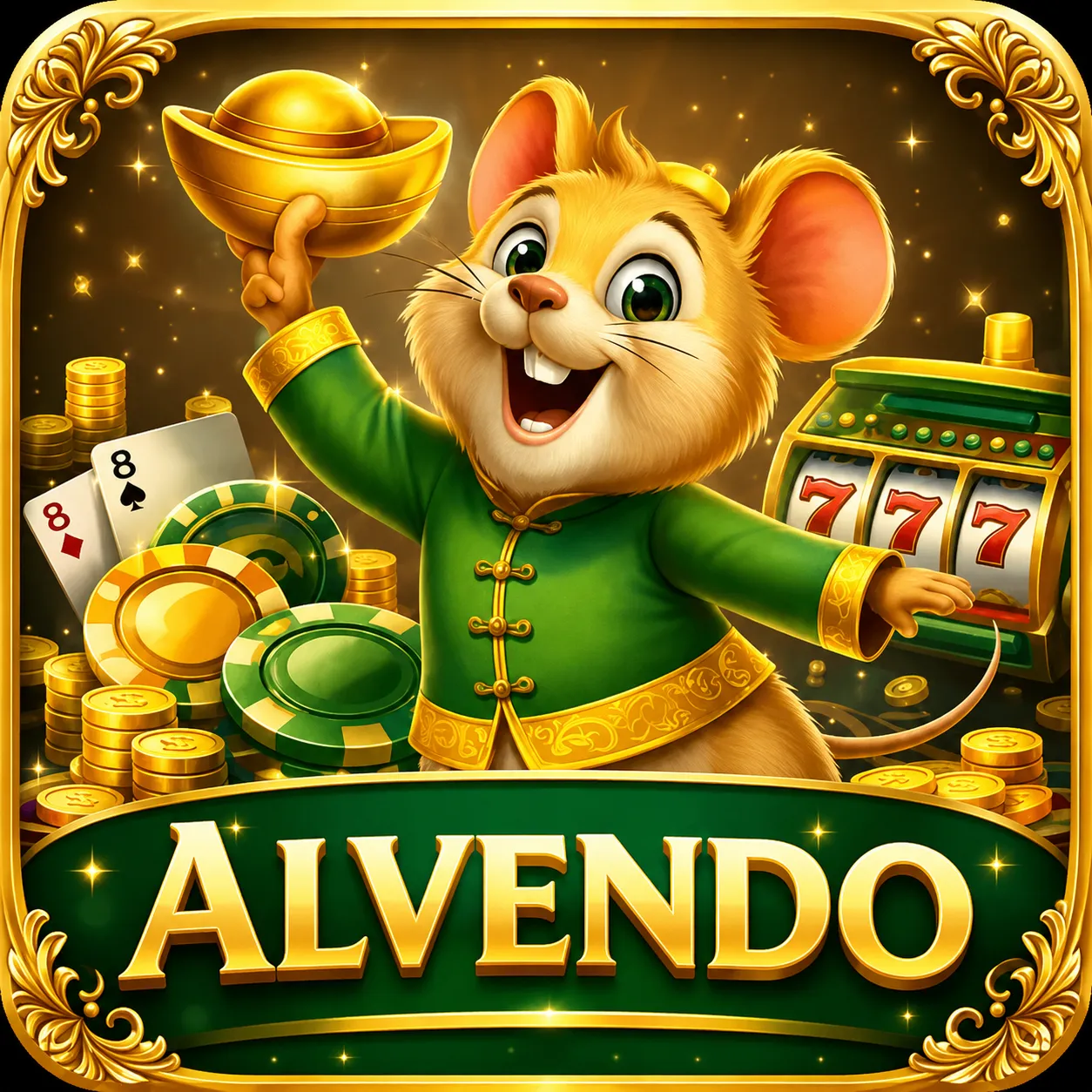 alvendo: Aplikasi Game Online Indonesia Terbaik APK Resmi — ikon aplikasi