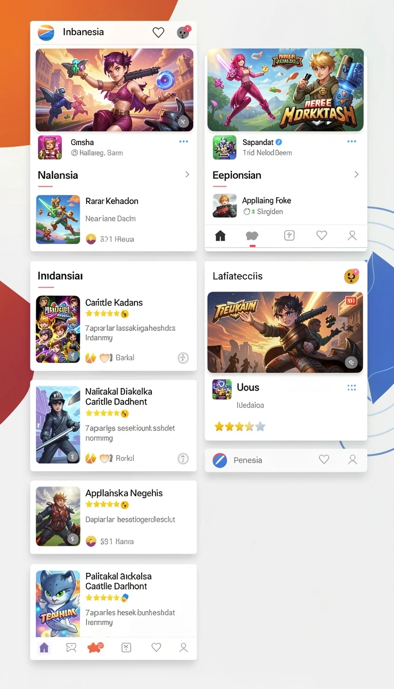 Screenshot v21 Aplikasi Game Online Indonesia Terbaru nomor 1