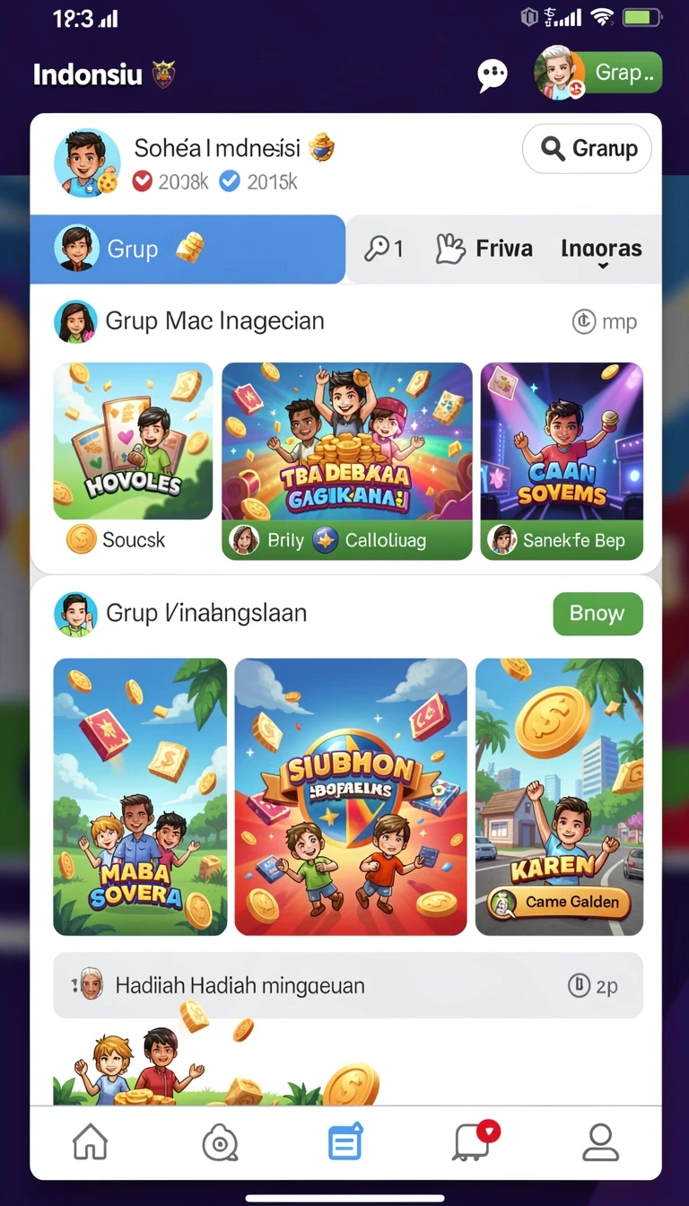 Galeri pratinjau visual 99sl build APK resmi terbaru